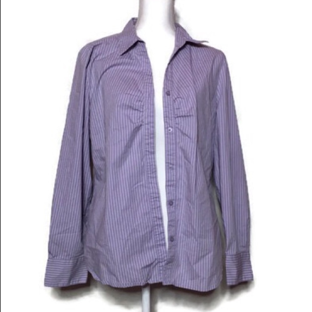 Lavender Button Down, Nwot, Xl - image 1